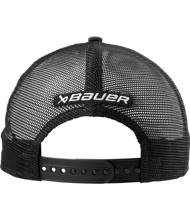 BAUER/NEW ERA® 9FORTY® Cap Satin Mesh - schwarz - Sr.