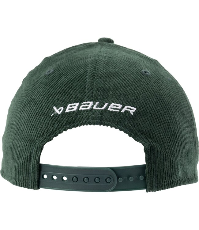 BAUER/NEW ERA® 9FORTY® Cap orduroy - grün - Sr.