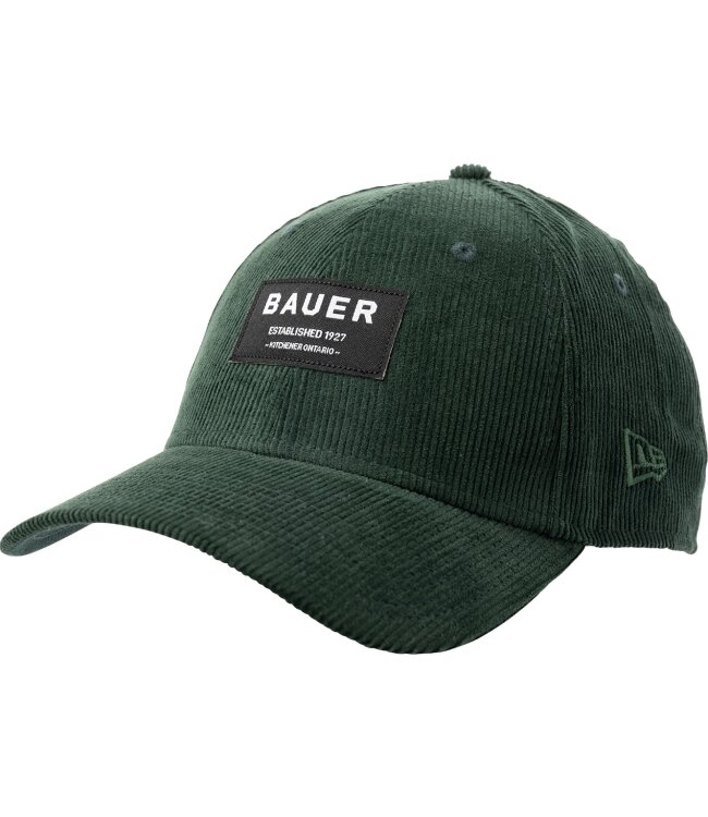 BAUER/NEW ERA® 9FORTY® Cap orduroy - grün - Sr.