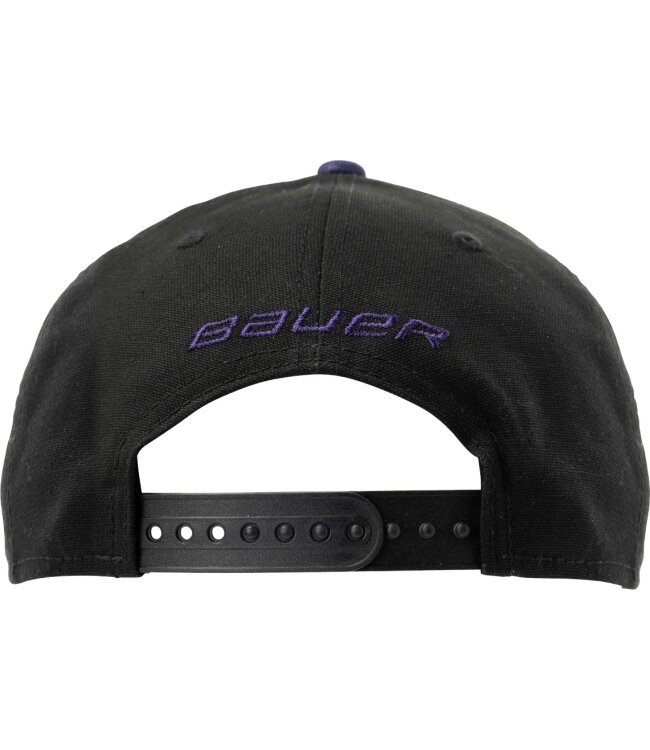 BAUER/NEW ERA® 9FIFTY® Cap Twotone - schwarz/lila - Sr.