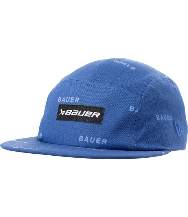 BAUER/NEW ERA® 5 Panel Hat Camp - blau - Sr.