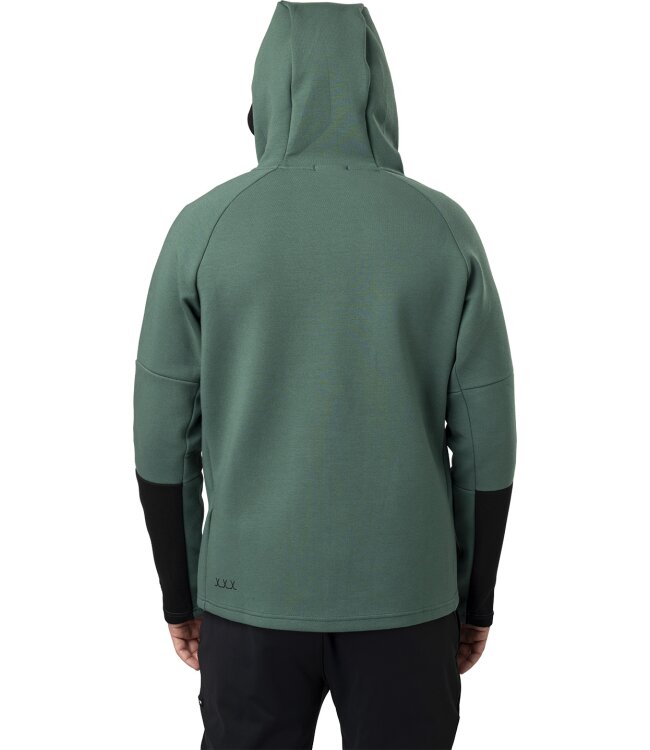 BAUER FLC Full Zip Colorblock - grün - Sr.