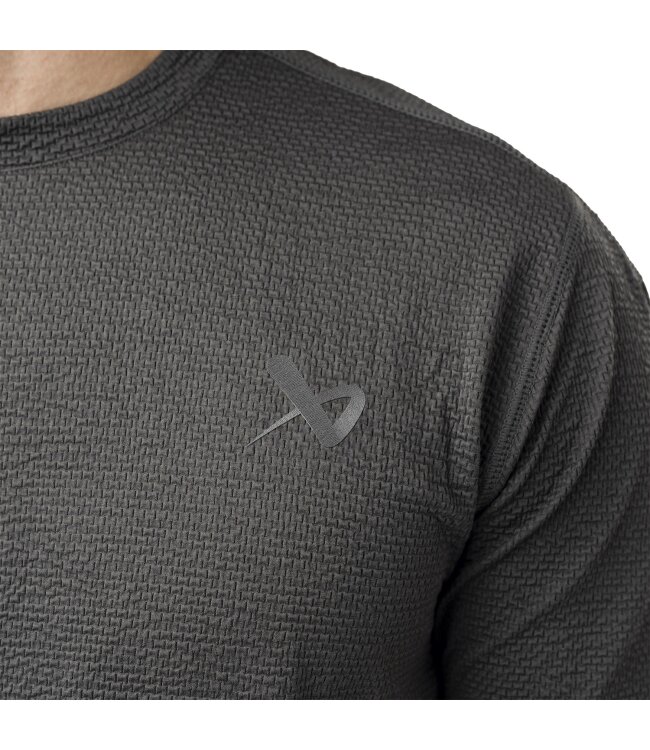 BAUER FLC Textured Tech Tee - grau - Sr.