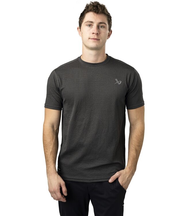 BAUER FLC Textured Tech Tee - grau - Sr.