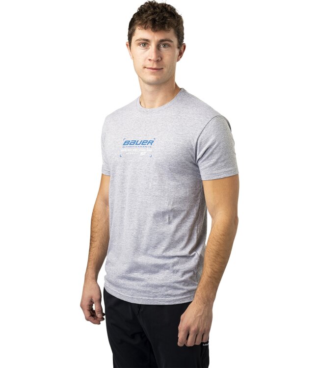 BAUER Tee Graphic - grau - Sr.