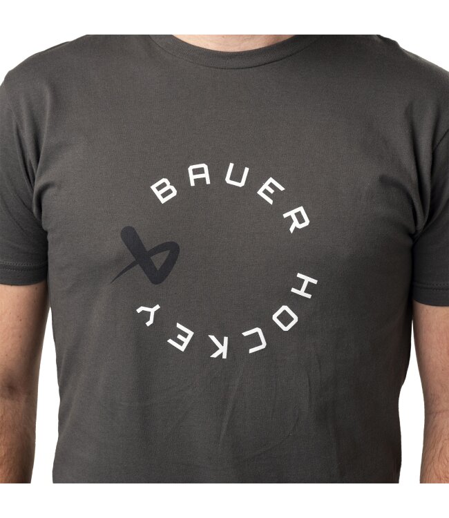 BAUER Tee Graphic - dunkelgrau - Sr.