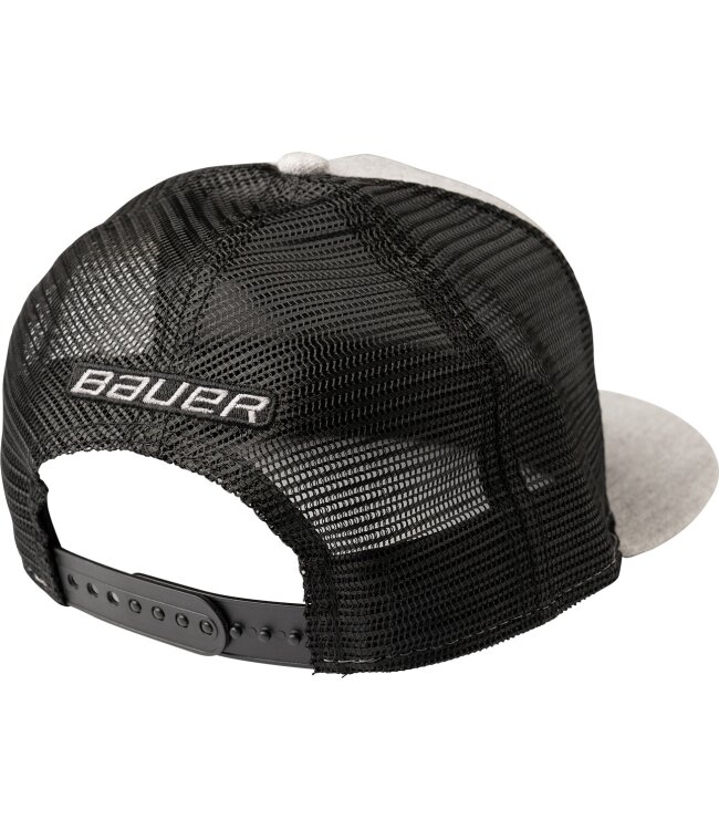 BAUER Cap Faux Wool - grau - Sr.