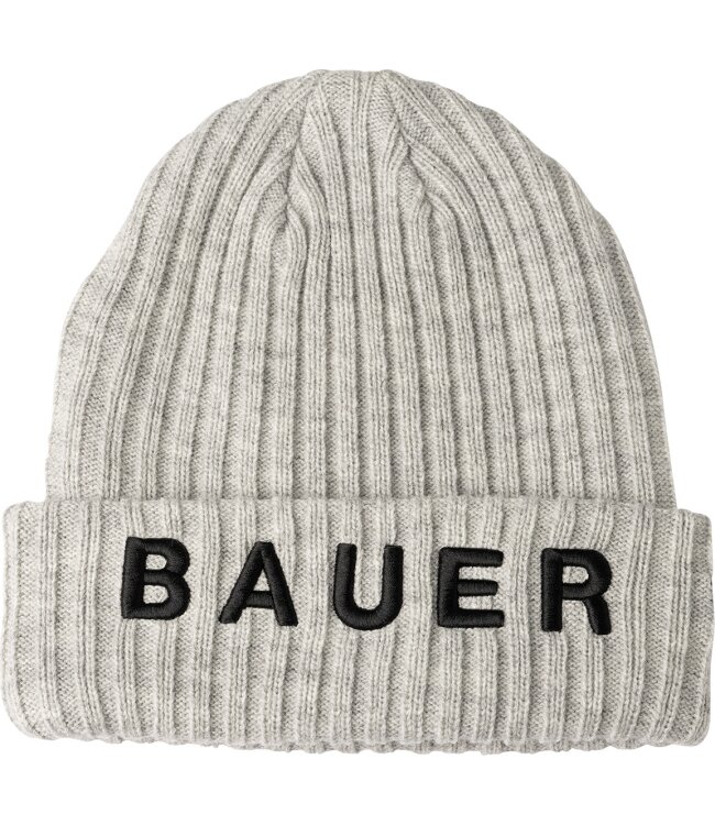 BAUER Ripped Toque - grau meliert - Sr.