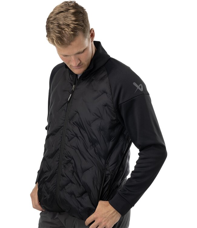 BAUER FLC Core Hybrid Jacke - schwarz - Sr.