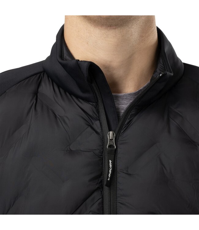 BAUER FLC Core Hybrid Jacke - schwarz - Sr.