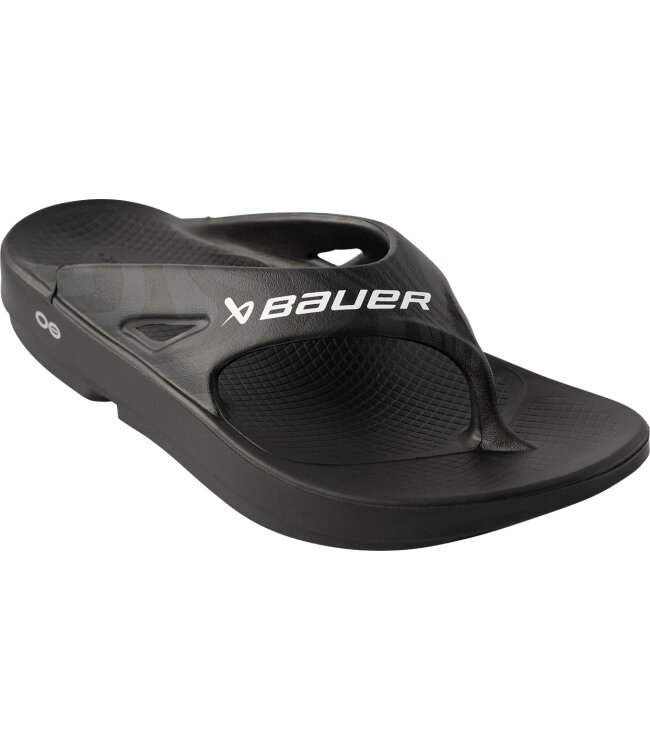 BAUER OOFOS® Sport Sandale - schwarz - Sr.